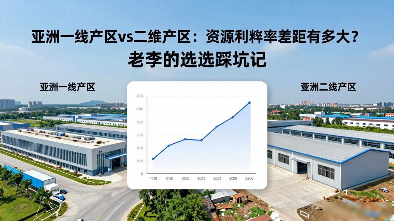 亚洲一线产区vs二线产区：资源利用率差距有多大？老李的选址踩坑记